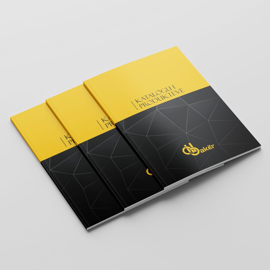 Catalog design for Albbaker, a company based in Tirana, which operates in industrial & electrical field